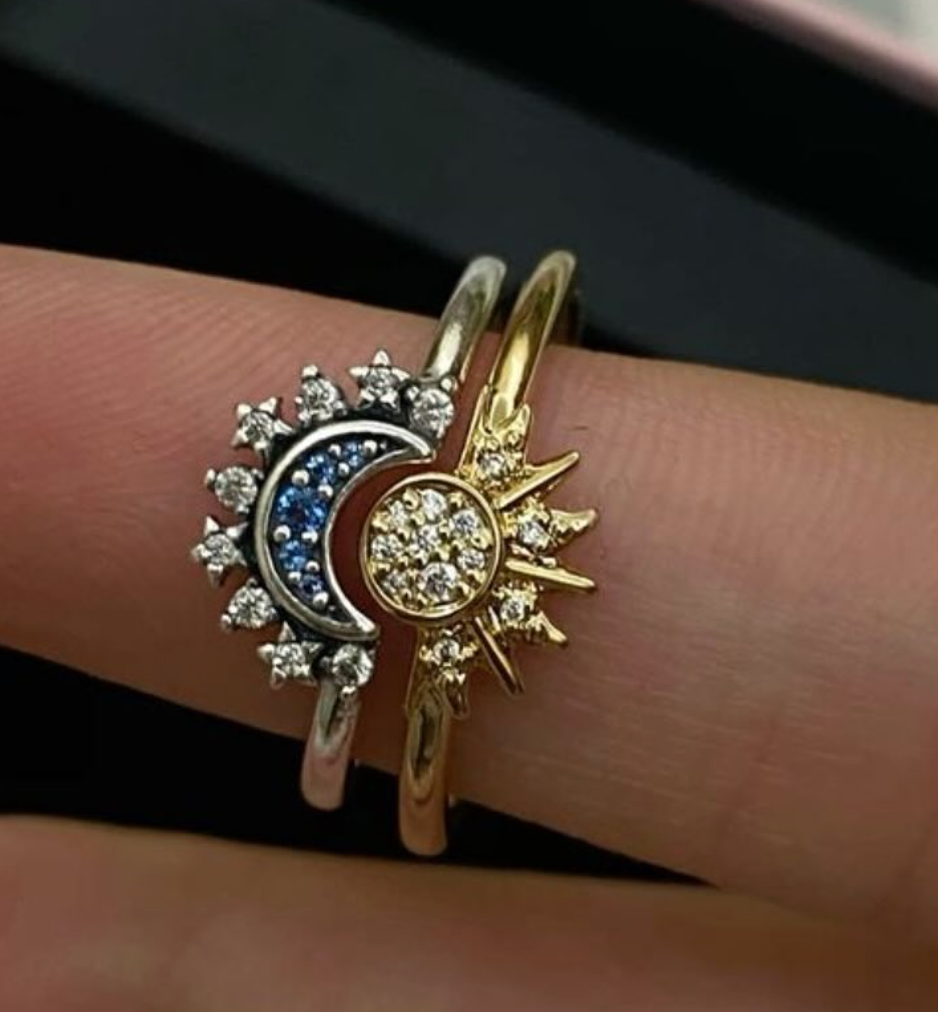 ANILLO SOL Y LUNA