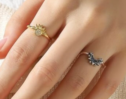 ANILLO SOL Y LUNA