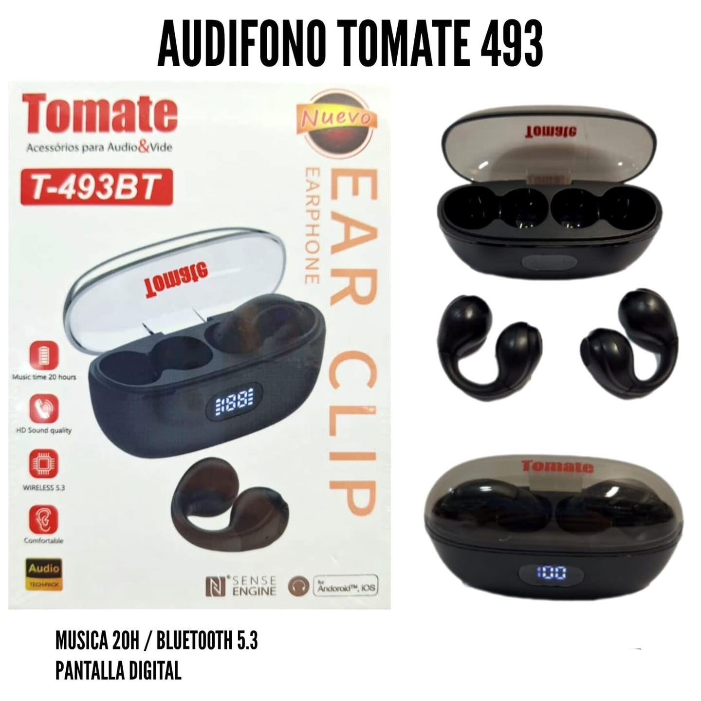 AUDIFONOS EAR CLIP