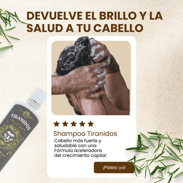 TIRANIDOS - SHAMPOO CAPILAR