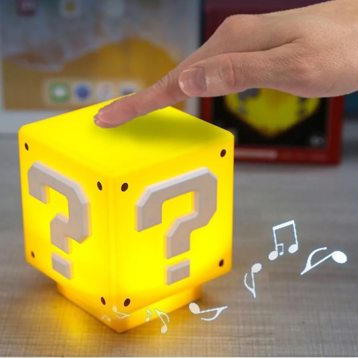 CUBO LAMPARA MARIO BROSS