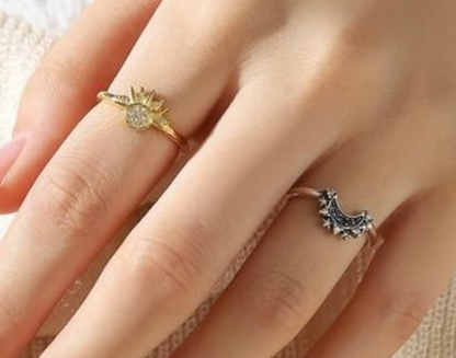 ANILLO SOL Y LUNA