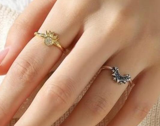 ANILLO SOL Y LUNA