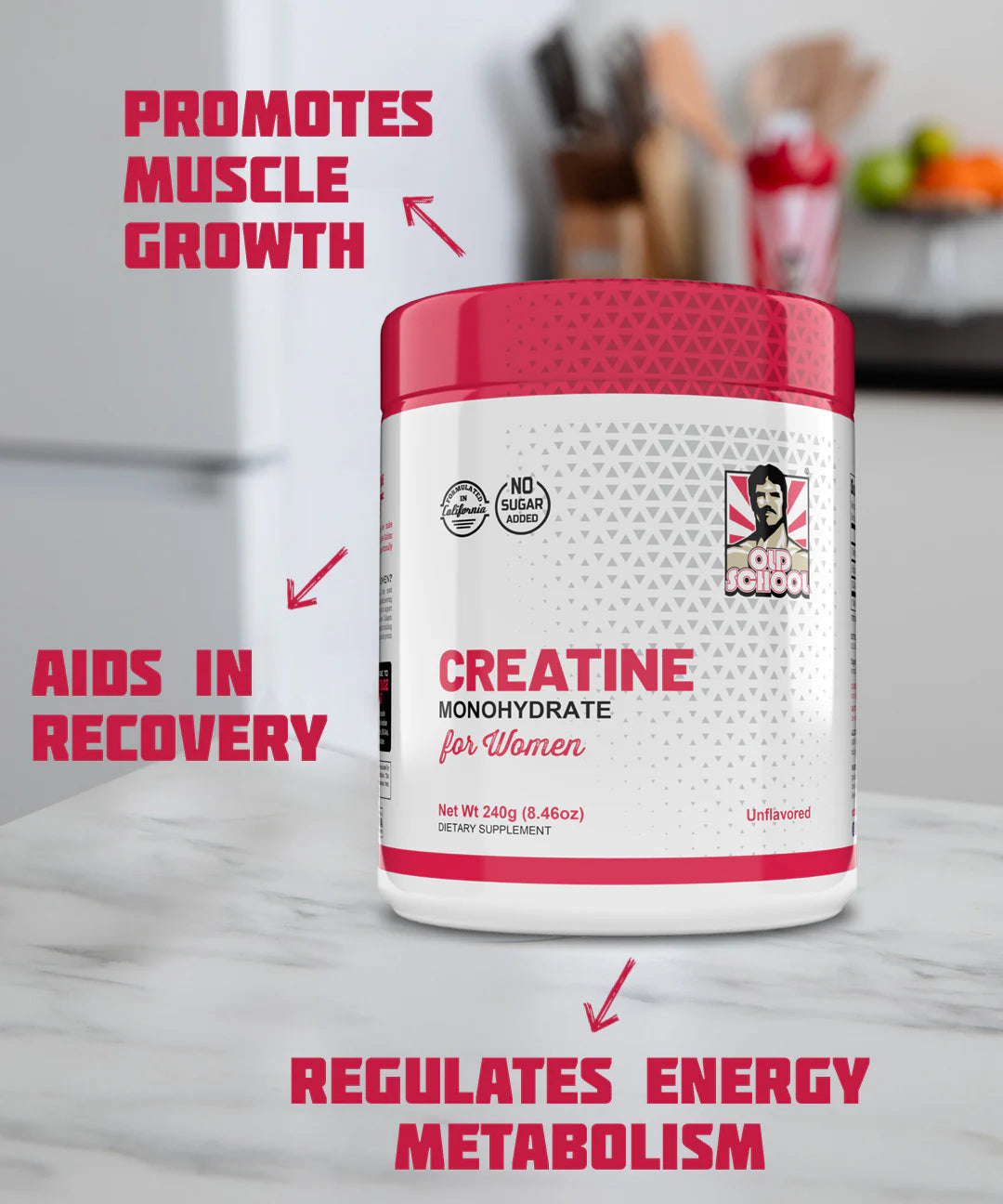 CREATINA FOR WOMEN OLD SCHOOL