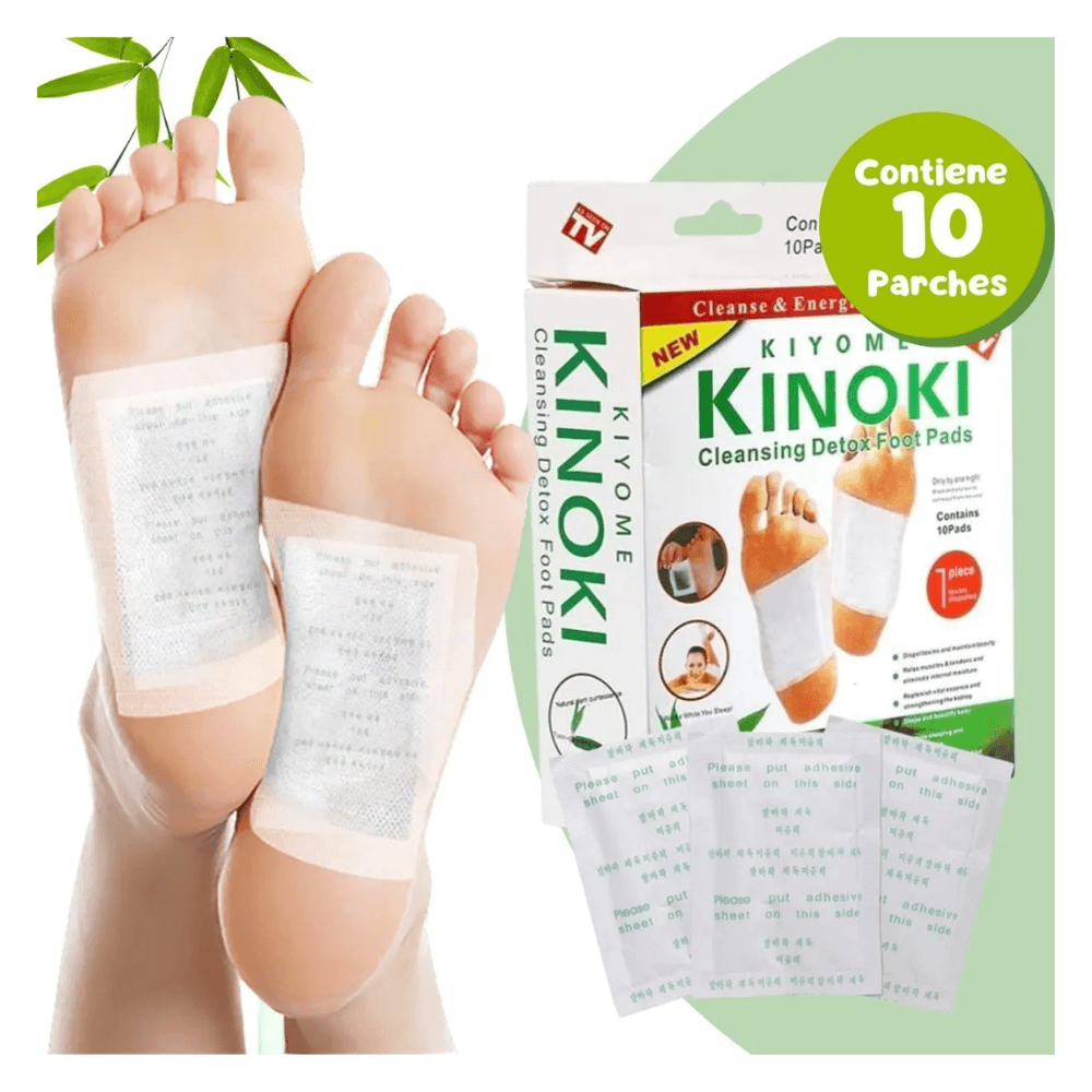 PARCHES PIES KINOKI DESINTOXICANTE X 10U