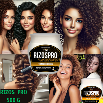RIZOS PRO CREMA VERDE/ORIGINAL POTE 500G