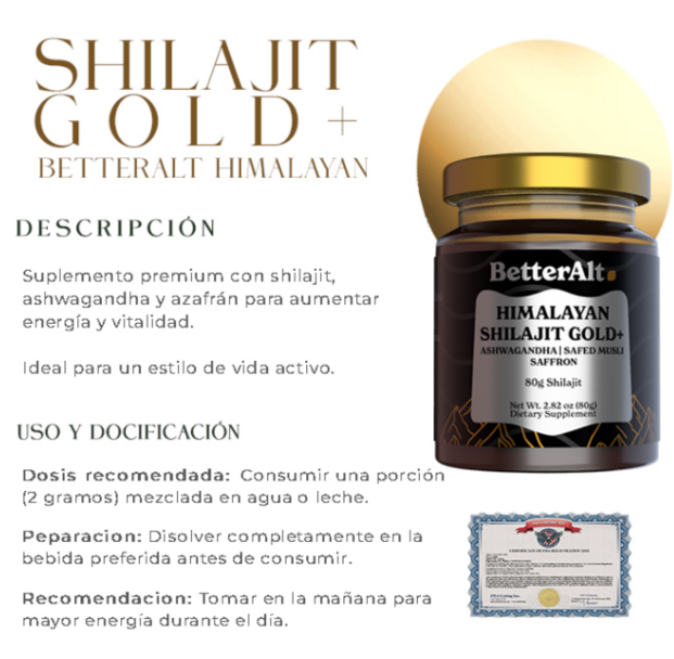 SHILAJIT GOLD+