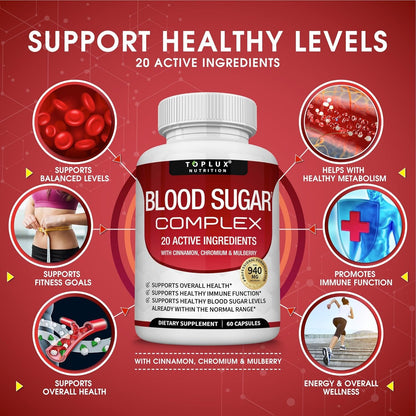 BLOOD SUGAR - NIVELES SALUDABLES 60 CAP